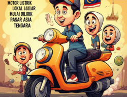 Motor Listrik Lokal Mulai Dilirik Pasar Asia Tenggara