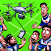 Penggunaan Drone dalam Analisis Taktik Permainan Rugby