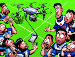 Penggunaan Drone dalam Analisis Taktik Permainan Rugby