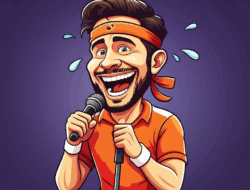 Stand Up Comedy Bertema Olahraga