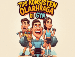 Tips Konsisten Olahraga di Gym
