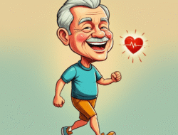 Dampak olahraga jalan kaki terhadap kesehatan jantung lansia