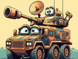 Kendaraan Militer Canggih dan Teknologi yang Digunakan