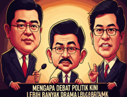 Mengapa Debat Politik Kini Lebih Banyak Drama daripada Substansi