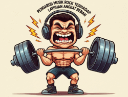 Pengaruh Musik Rock terhadap Energi Latihan Angkat Beban