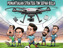Penggunaan Drone dalam Pemantauan Strategi Tim Sepak Bola