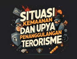 Situasi keamanan dan upaya penanggulangan terorisme
