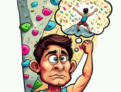 Latihan mental visualisasi untuk atlet panjat tebing profesional