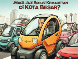 Mobil Listrik Mungil Jadi Solusi Kemacetan di Kota Besar?