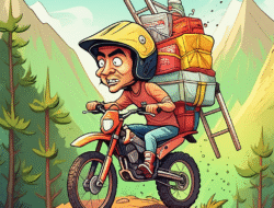 Motor Trail Sebagai Kendaraan Harian di Wilayah Pegunungan