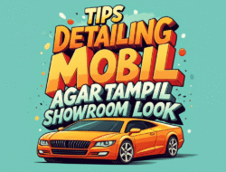 Tips Detailing Mobil Agar Tampil Showroom Look